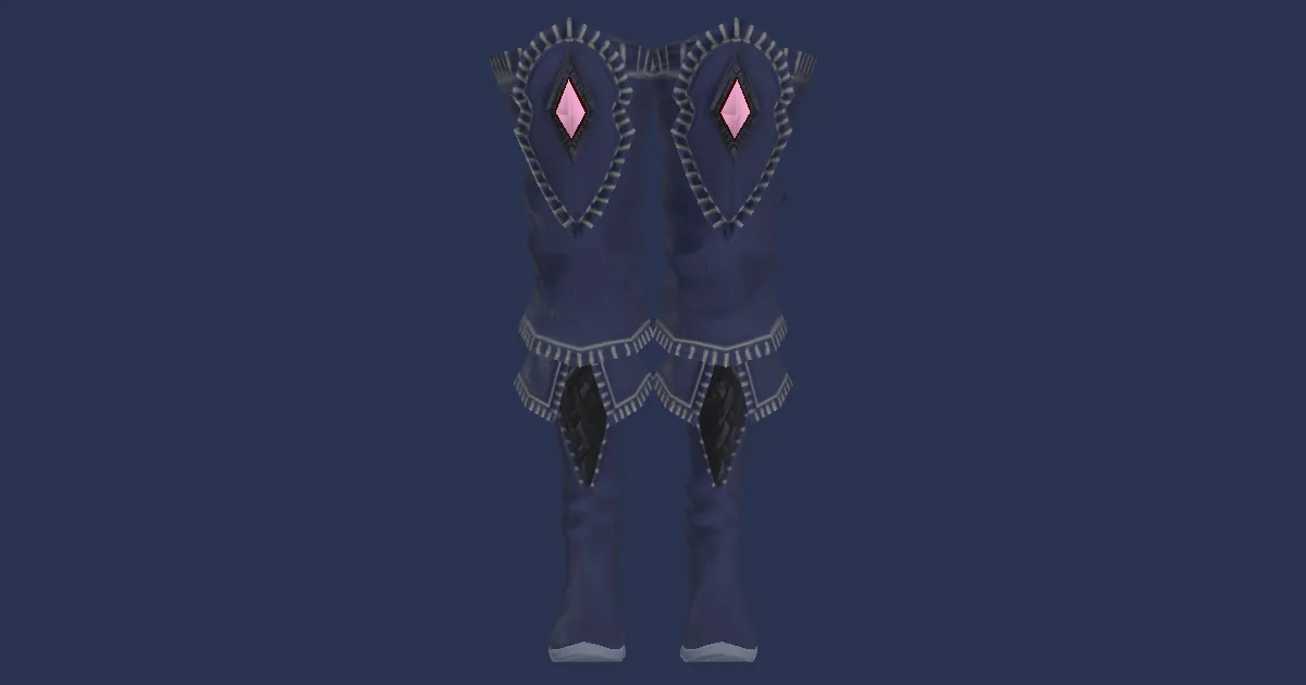 Br'aaxskin Thighboots of Maiming - 3D render