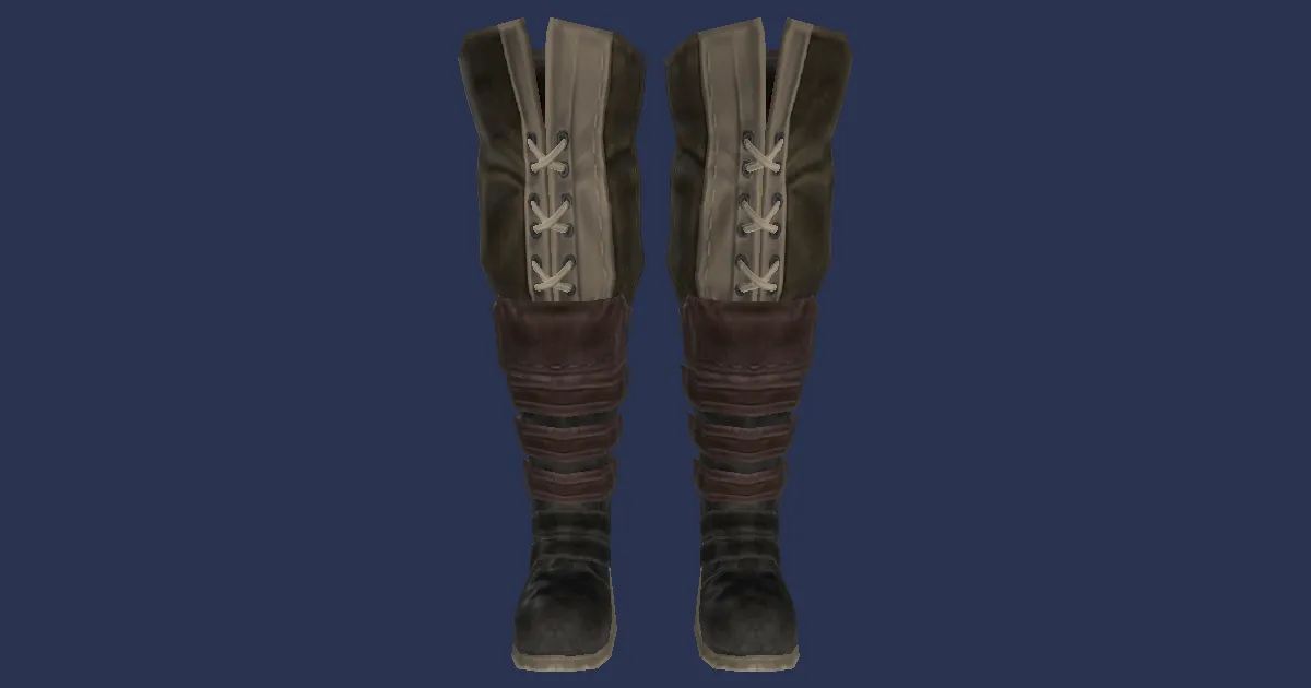 Gomphotherium Boots - 3D render