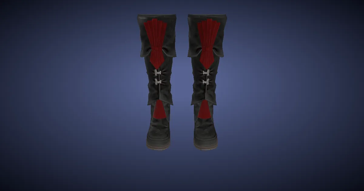 Br'aaxskin Workboots of Crafting - 3D render