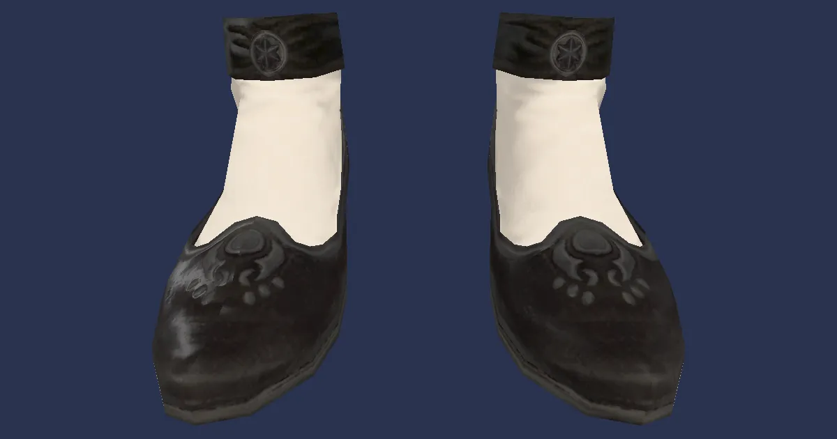 3D-Ansicht von Modifizierte Rinascita-Schuhe der Heilung