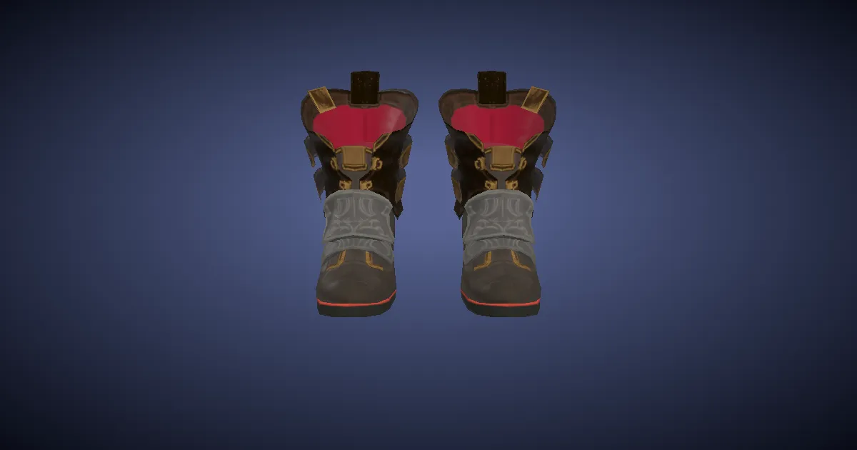 3D-Ansicht von Modifizierte Diadochen-Stiefel der Verteidigung