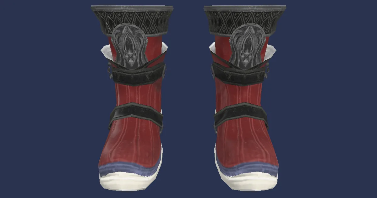 3D-Ansicht von Modifizierte Diadochen-Schuhe des Spähens