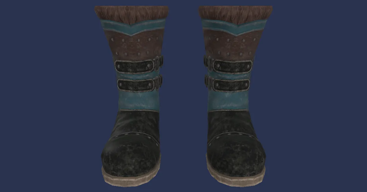 Gomphotherium Boots of Aiming - 3D render