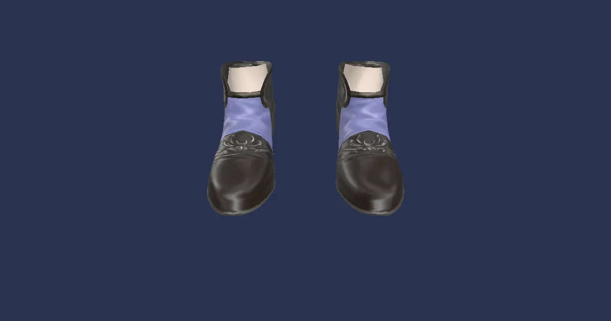 3D-Ansicht von Modifizierte Hofliebhaber-Schuhe des Spähens