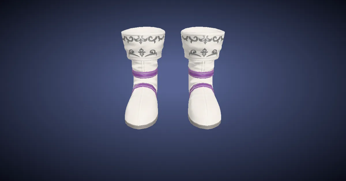 Phantom Vision Boots of Aiming - 3D render