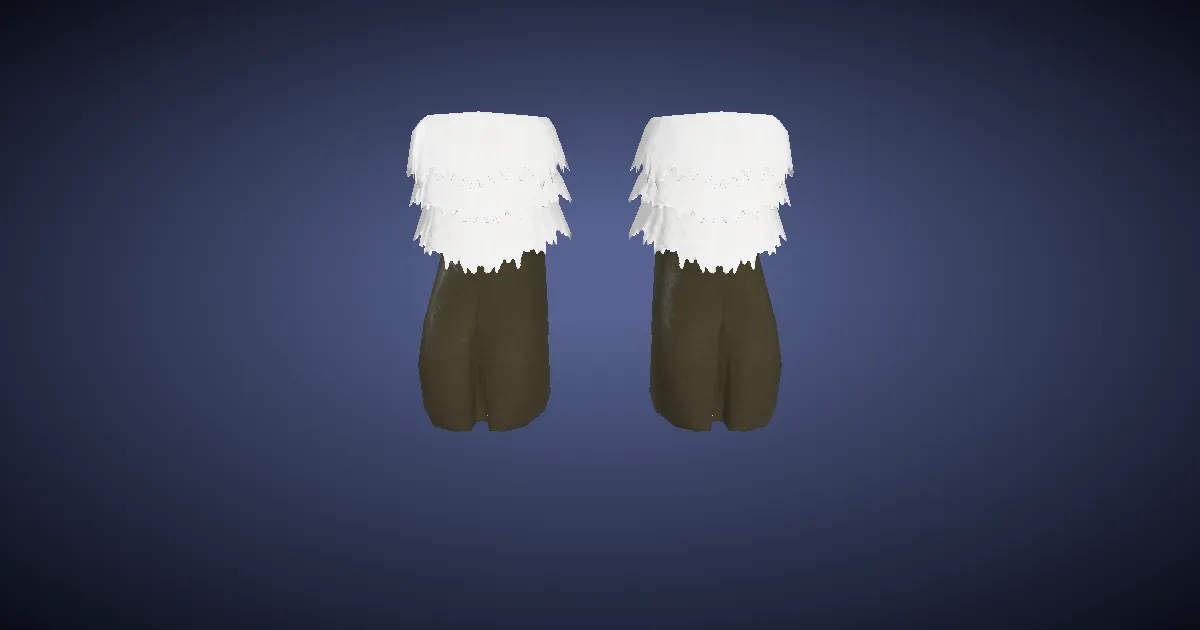 Reindeer Hooves - 3D render