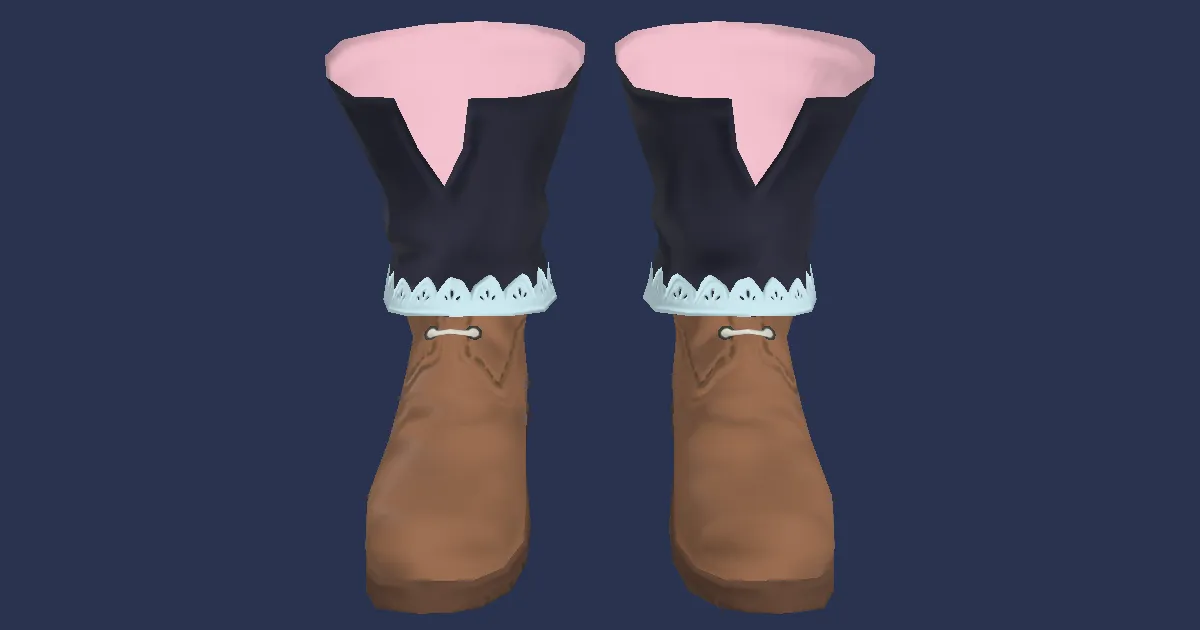 3D-Ansicht von Spriggan-Stiefel