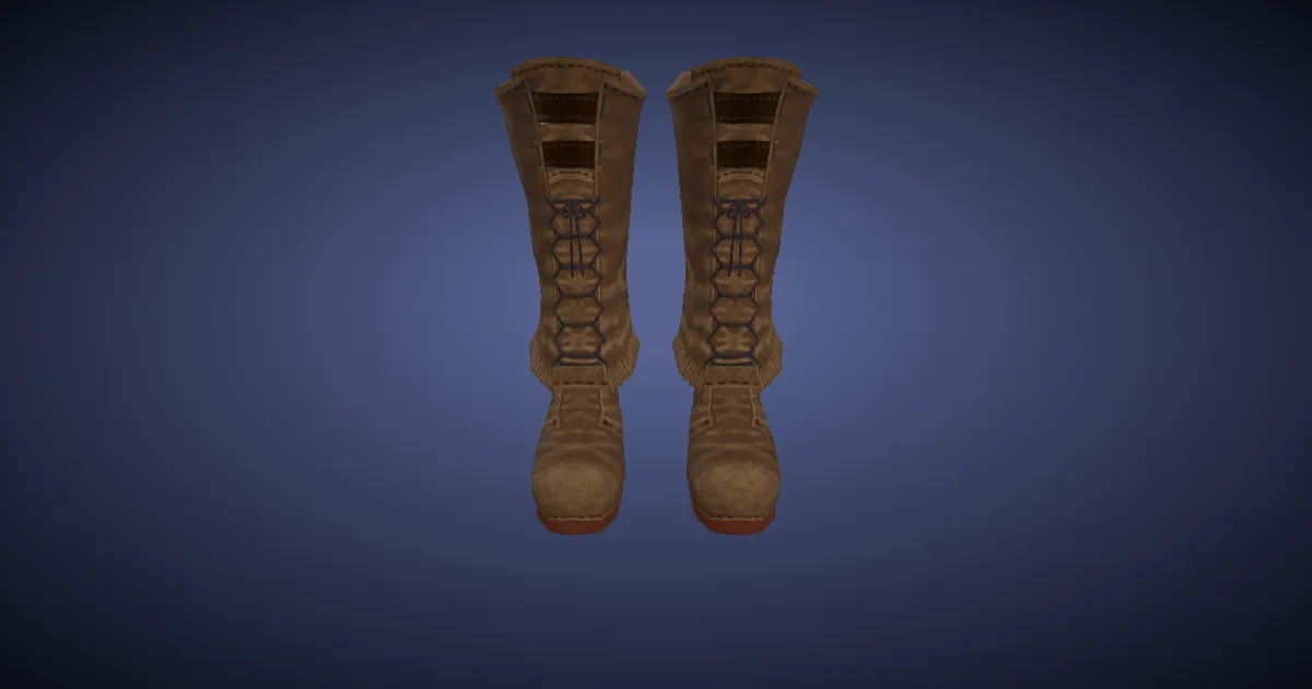 Rendu 3D de Bottes de clown