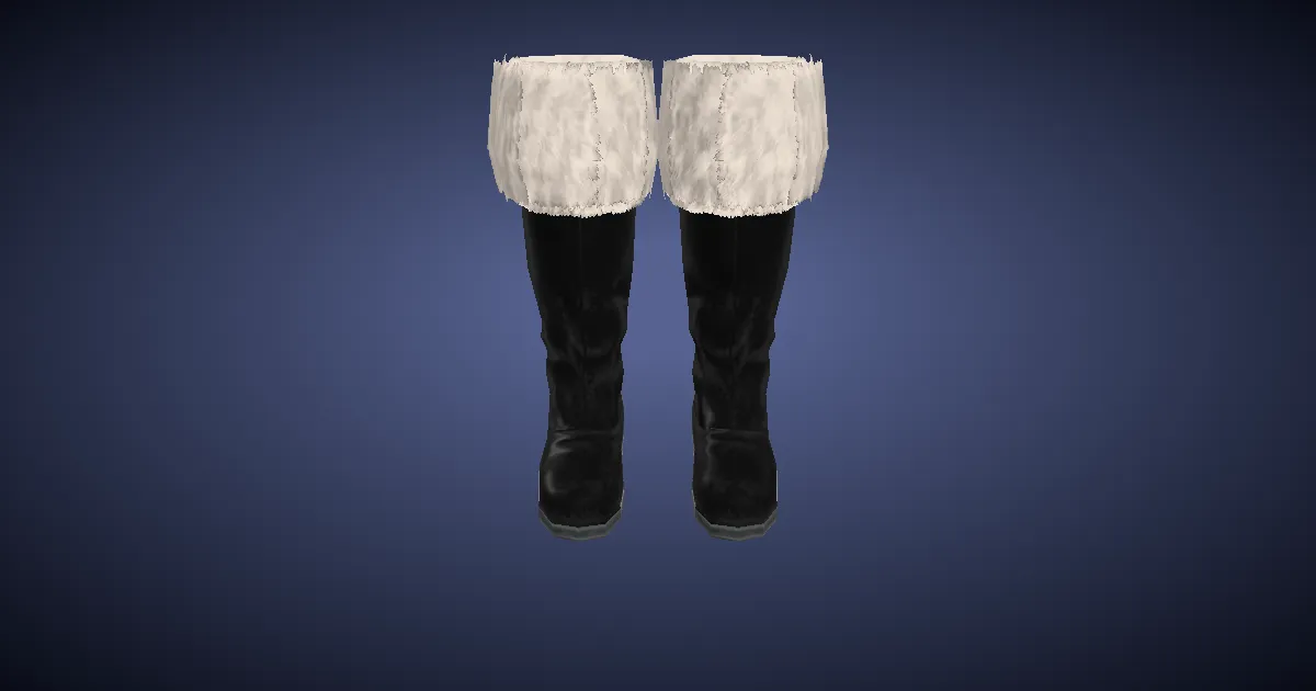 Rendu 3D de Bottes de saint traditionnelles