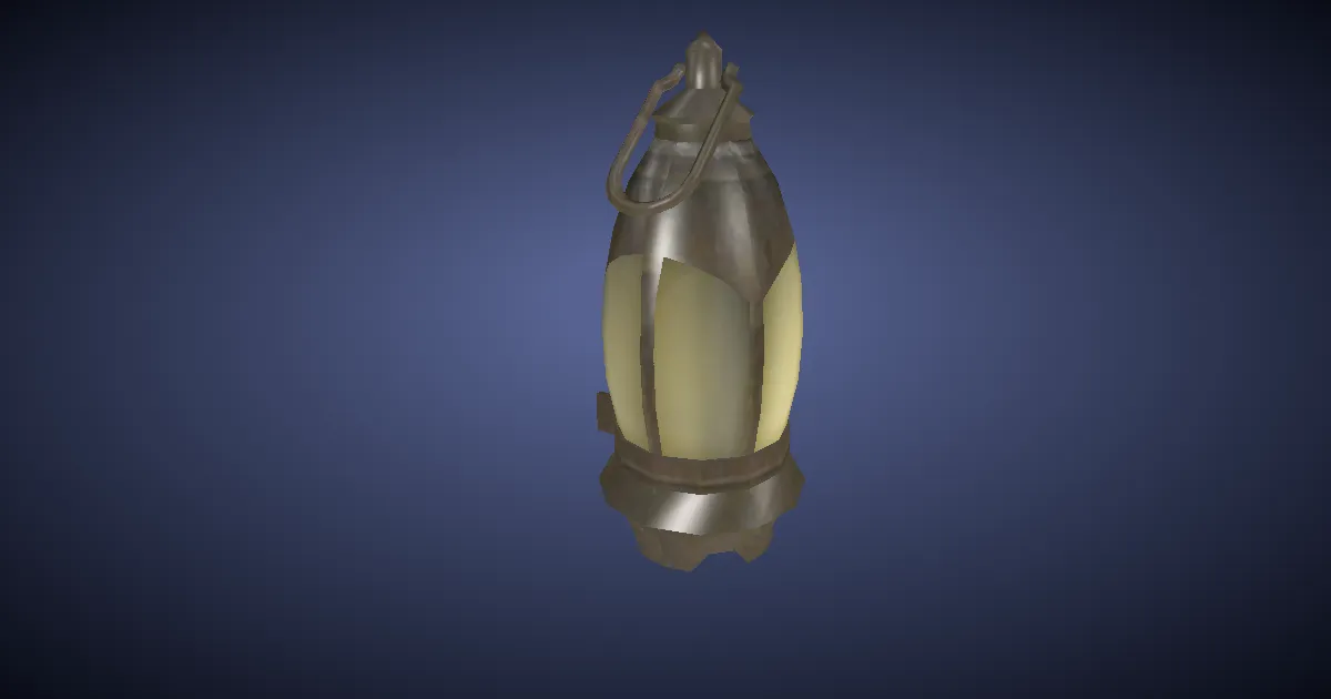Riviera Lantern - 3D render