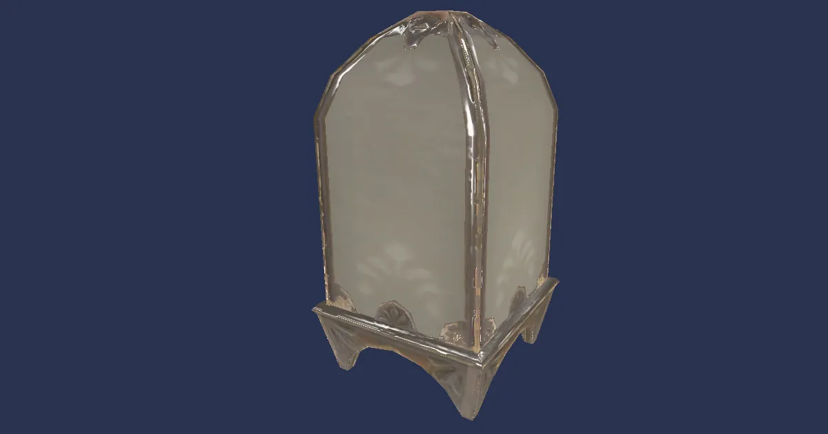 Glade Lantern - 3D render