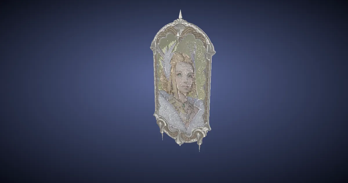 3D-Ansicht von Portrait von Kan-E-Senna