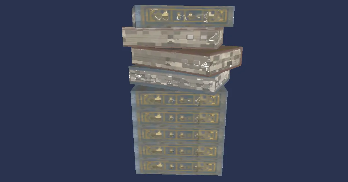 The Five Ages - 3D render