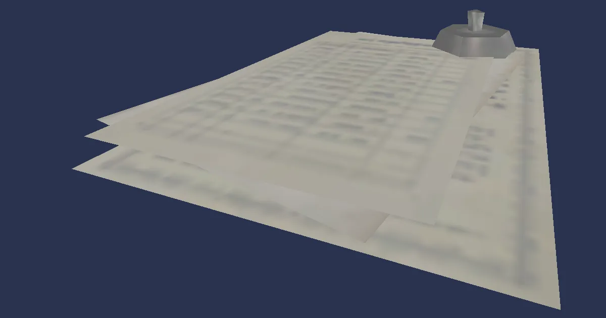 3D-Ansicht von Hochgeheime Dokumente