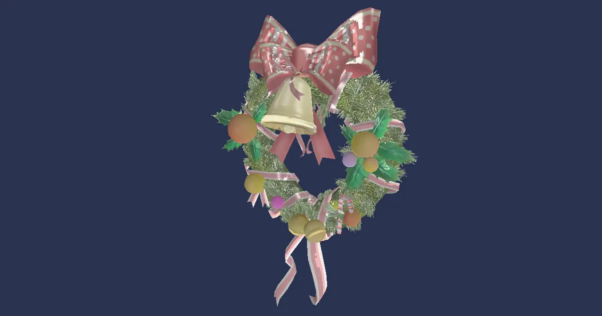 Starlight Wreath - 3D render