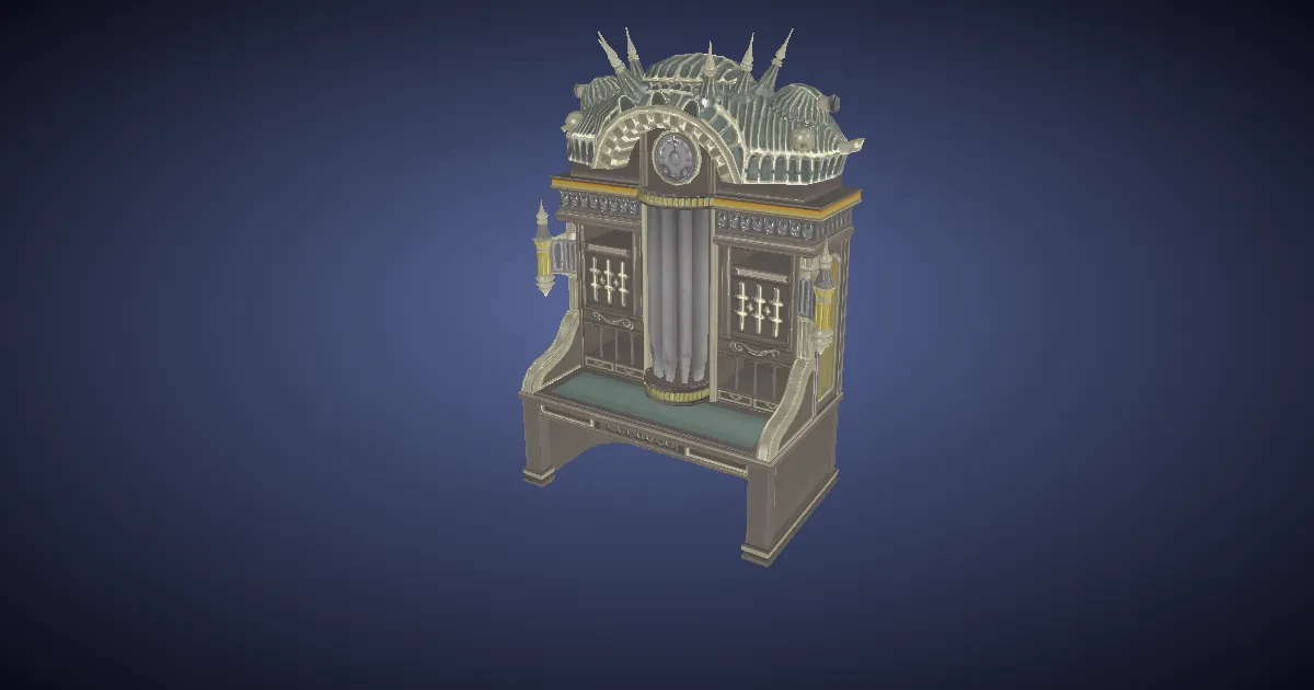 Savage Gordian Bureau - 3D render