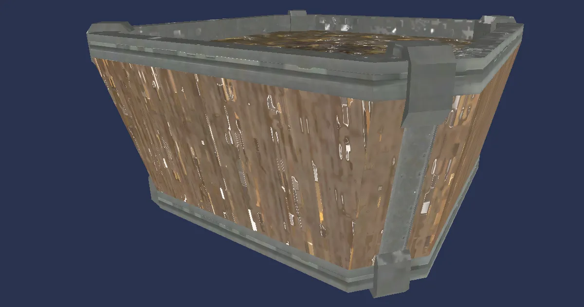 Riviera Flowerpot - 3D render
