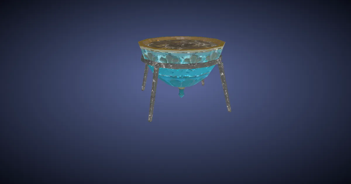 Glade Flowerpot - 3D render