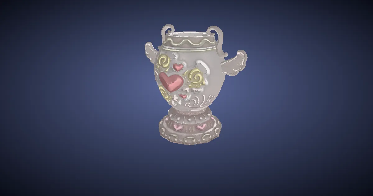 Paramour Vase - 3D render