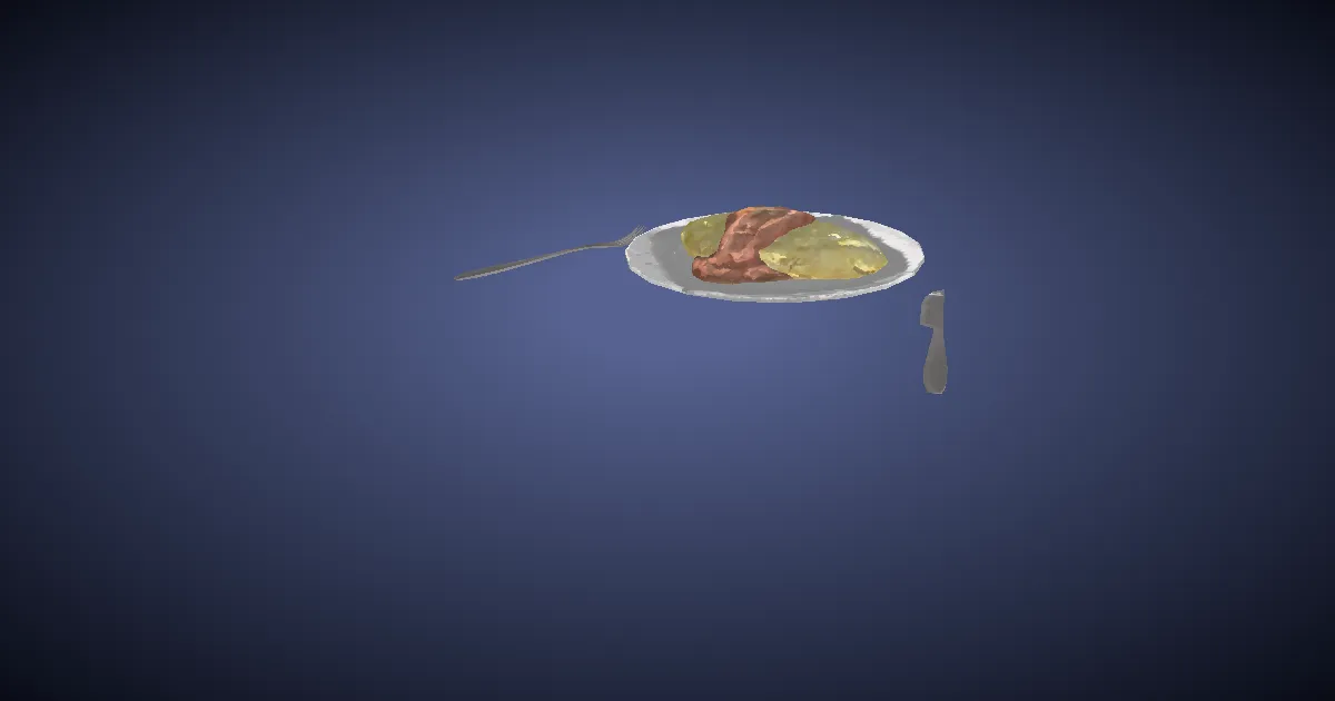 Riviera Breakfast - 3D render