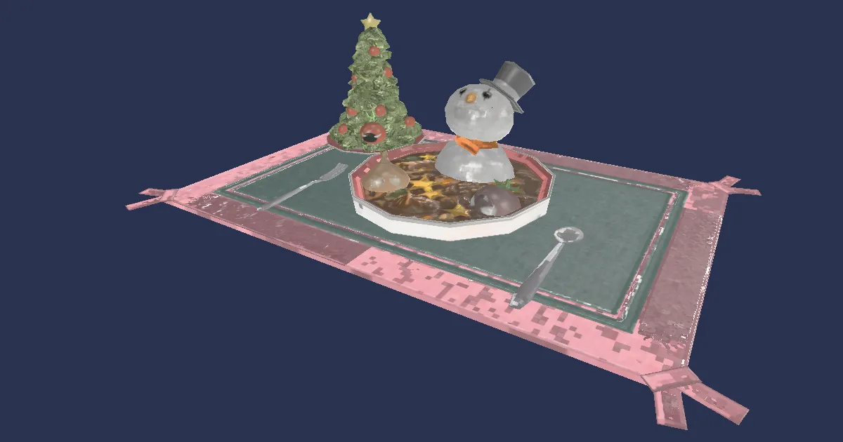 Starlight Stew Set - 3D render
