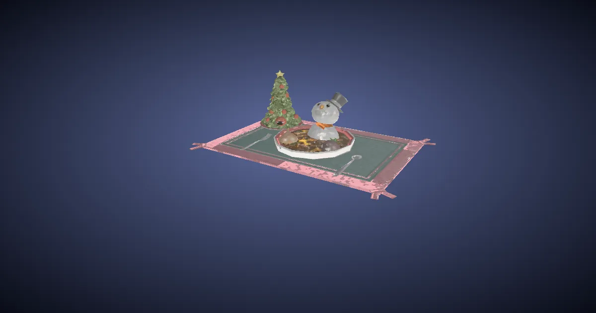 Authentic Starlight Stew Set - 3D render