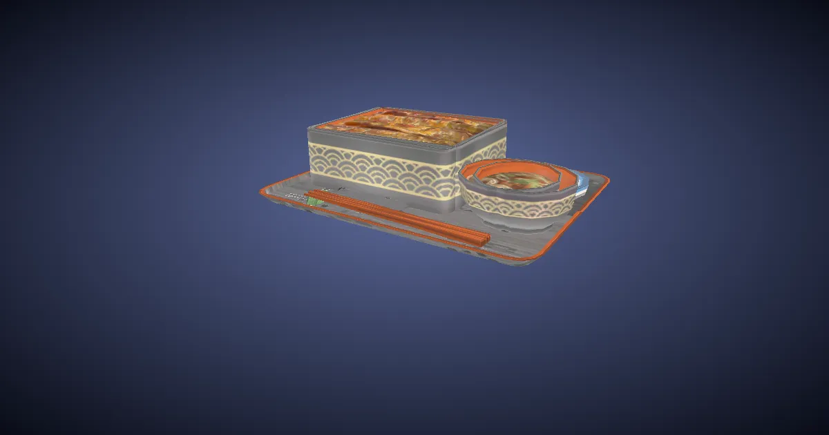 Rendu 3D de Unajû-gozen