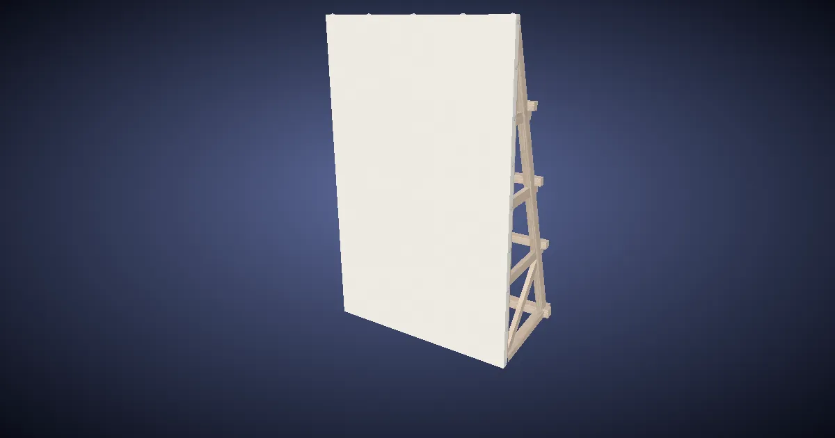 3D-Ansicht von Bühnenkulisse