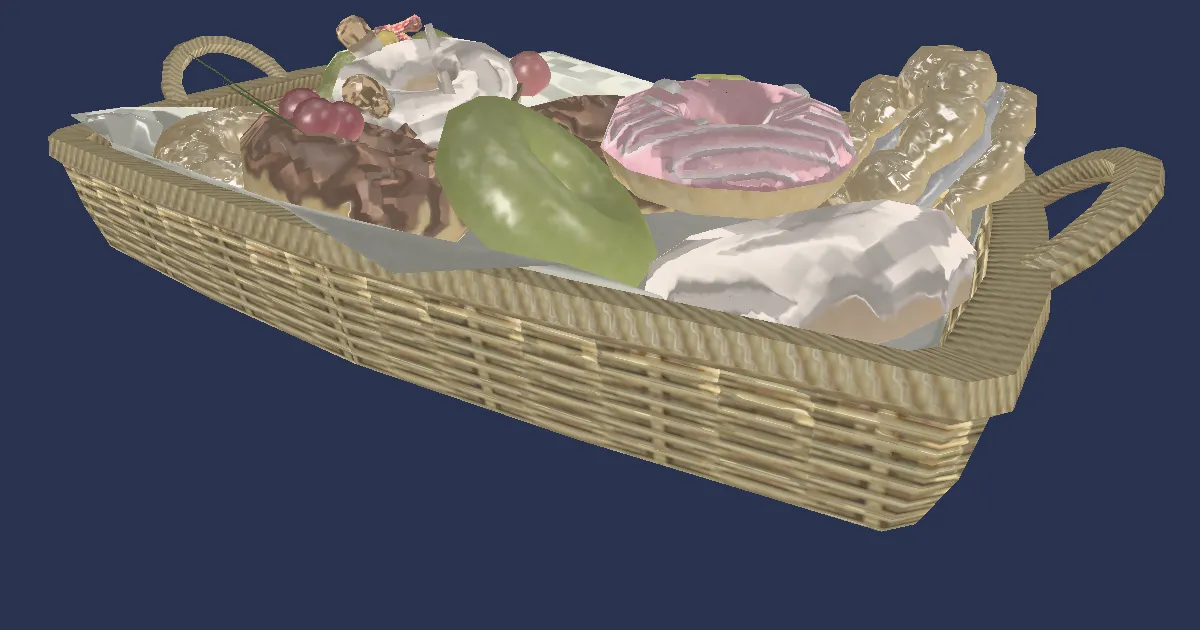 Authentic Starlight Donuts - 3D render