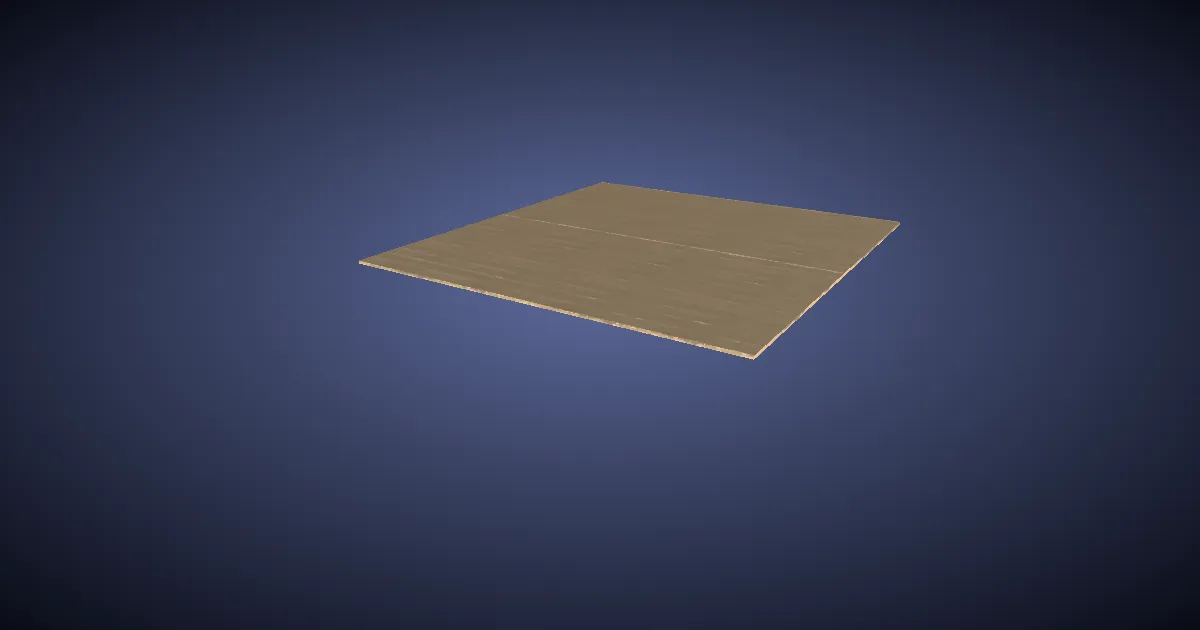 Flooring Mat - 3D render