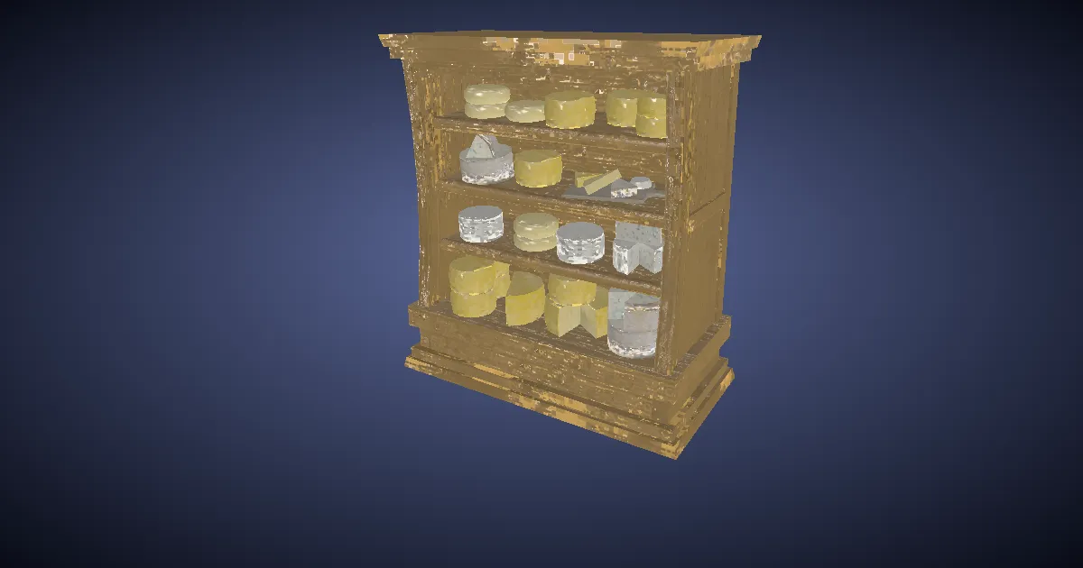 Cheese Collection - 3D render