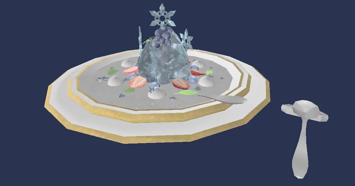 Costa del Hielo - 3D render