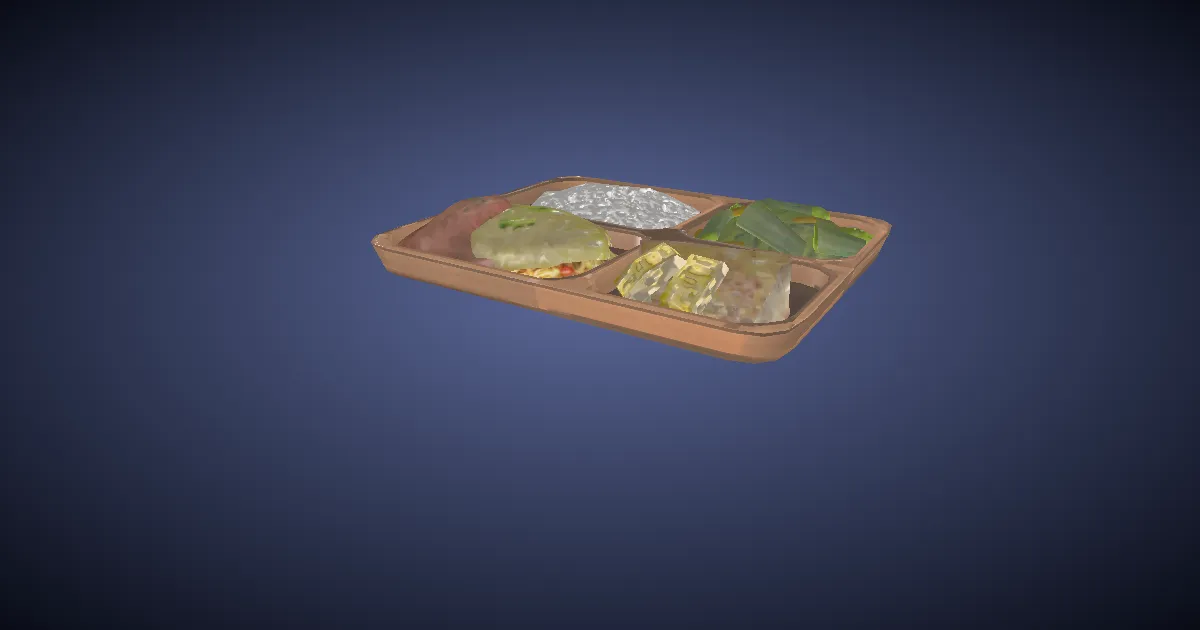 3D-Ansicht von Ishgarder Lunch
