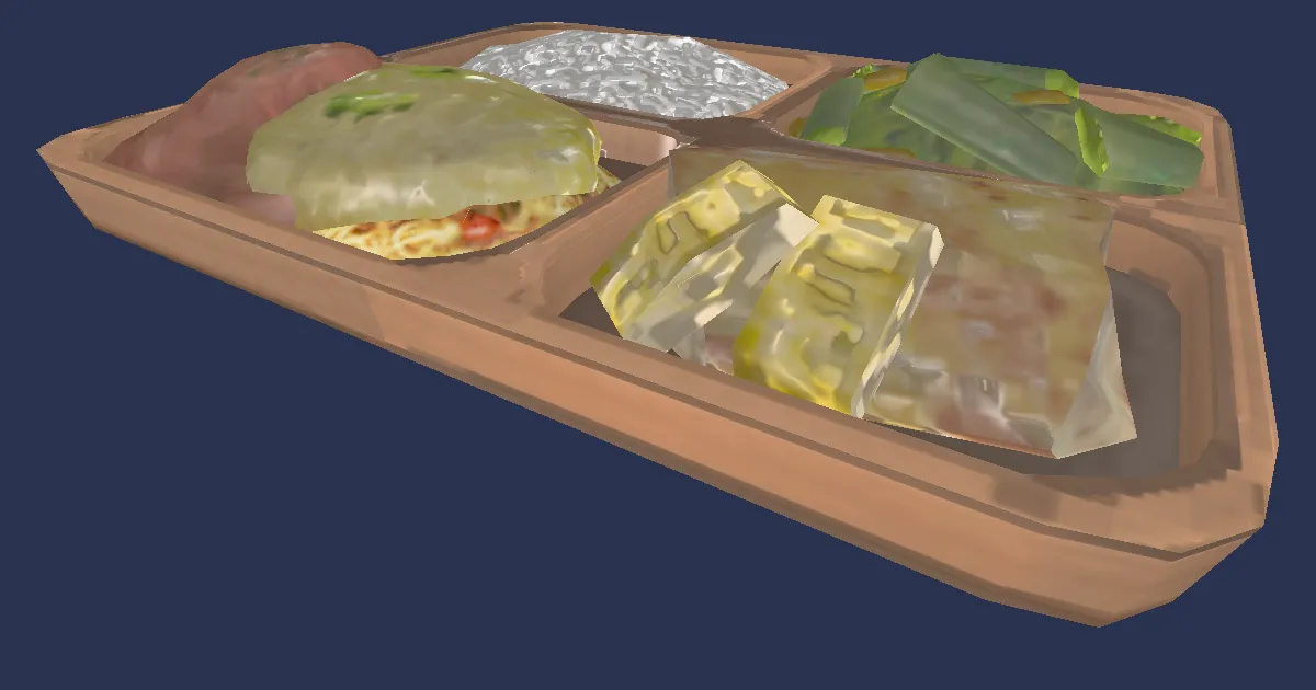 Approved Ishgardian Lunch - 3D render