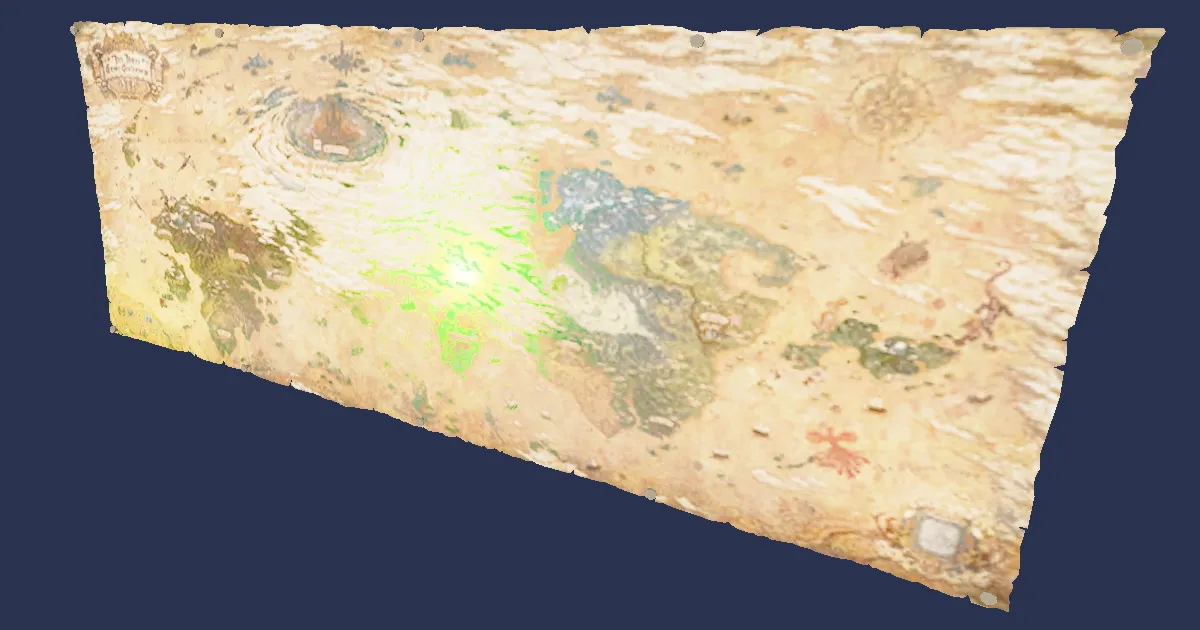 Rendu 3D de Carte de la Trigée