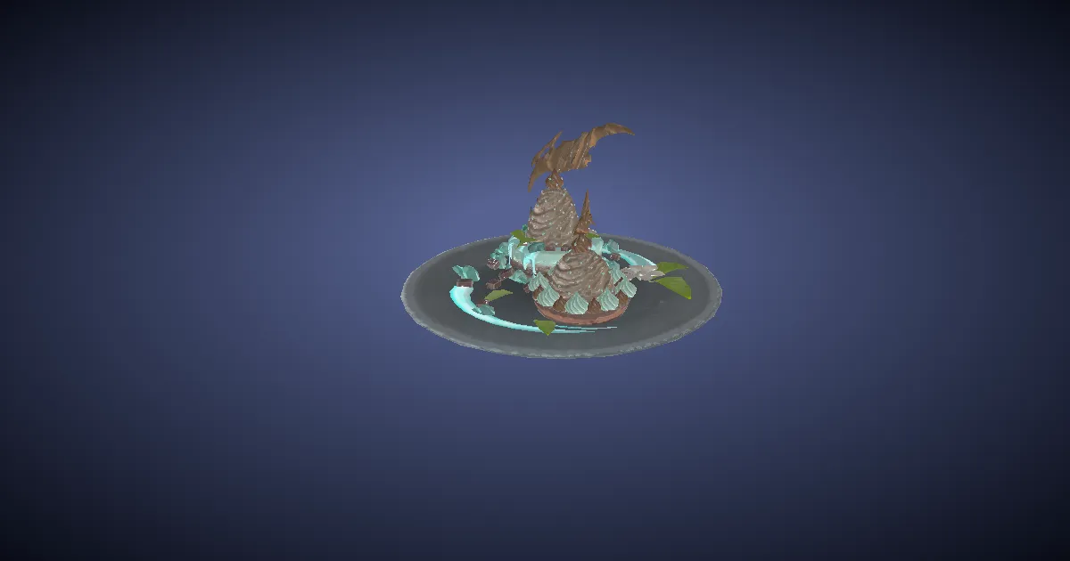 Dragonstar aux Marrons - 3D render