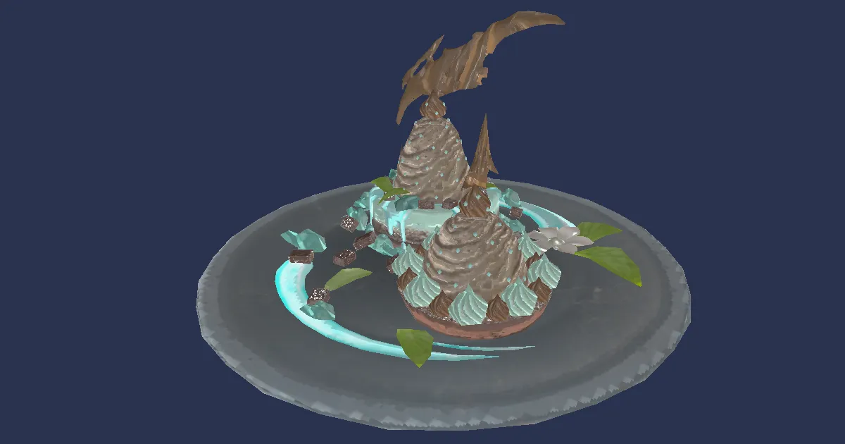 3D-Ansicht von Drachenstern aux Marrons