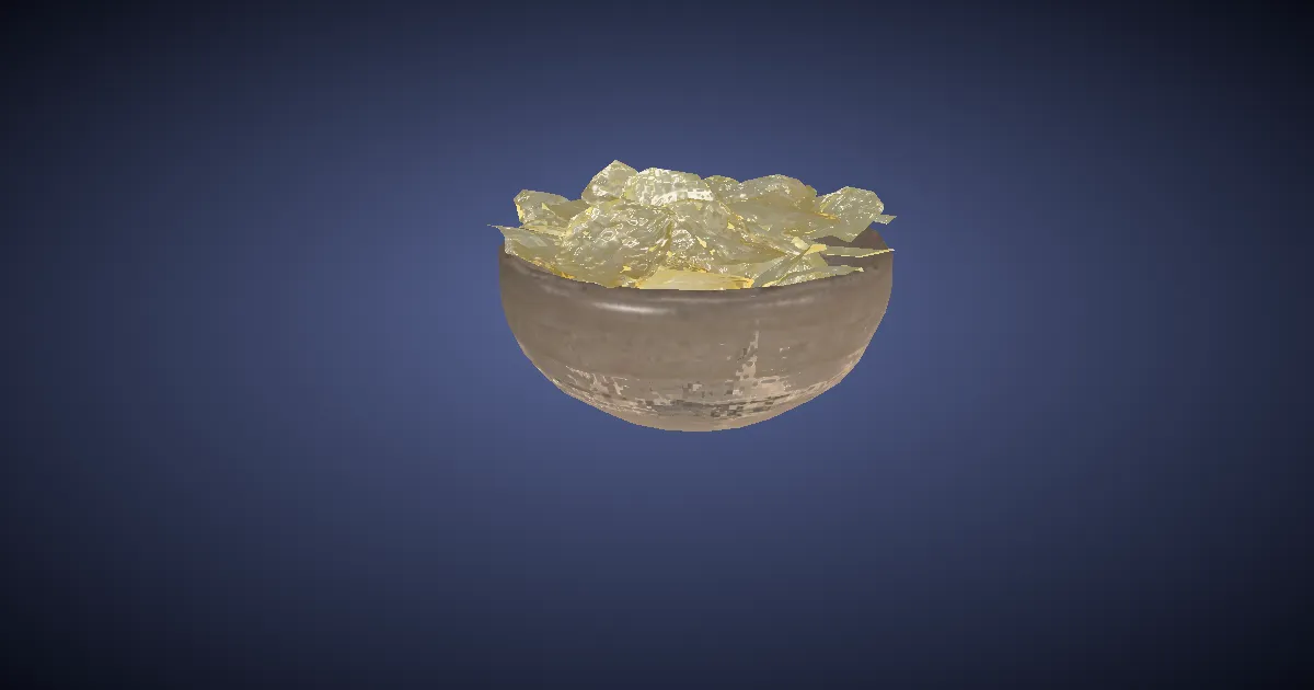 Popoto Chips - 3D render