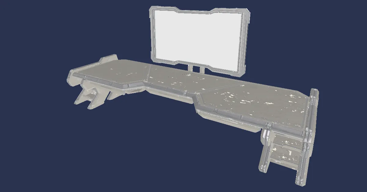Rendu 3D de Bureau de l'Origenèse