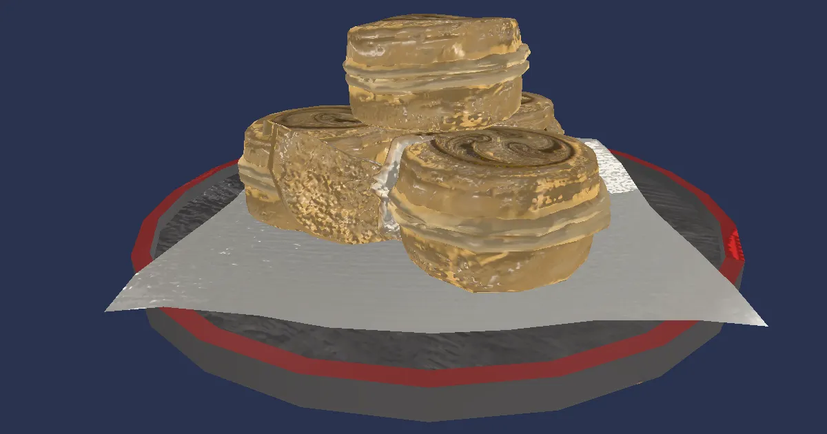 3D-Ansicht von Kuganeyaki