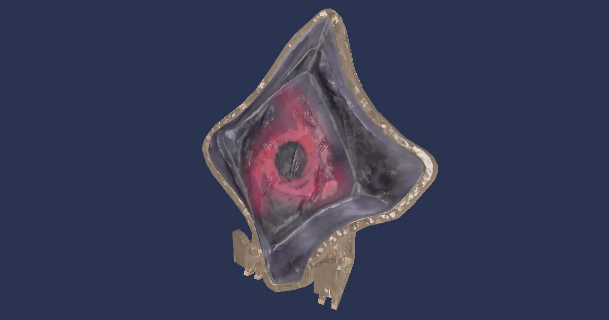 Ninja Display Crystal - 3D render