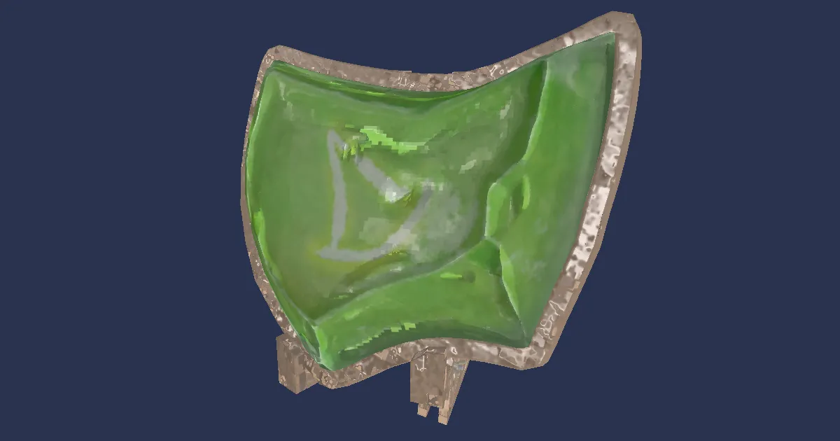 Summoner Display Crystal - 3D render