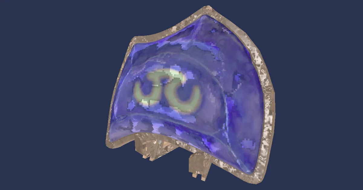 Scholar Display Crystal - 3D render