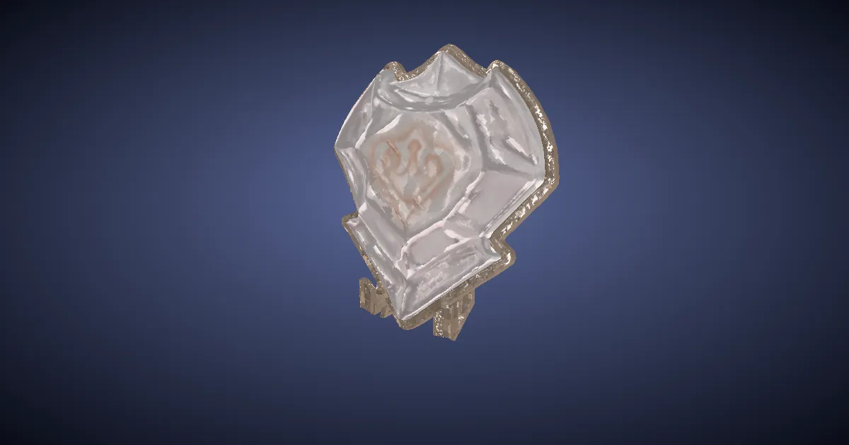 Dancer Display Crystal - 3D render
