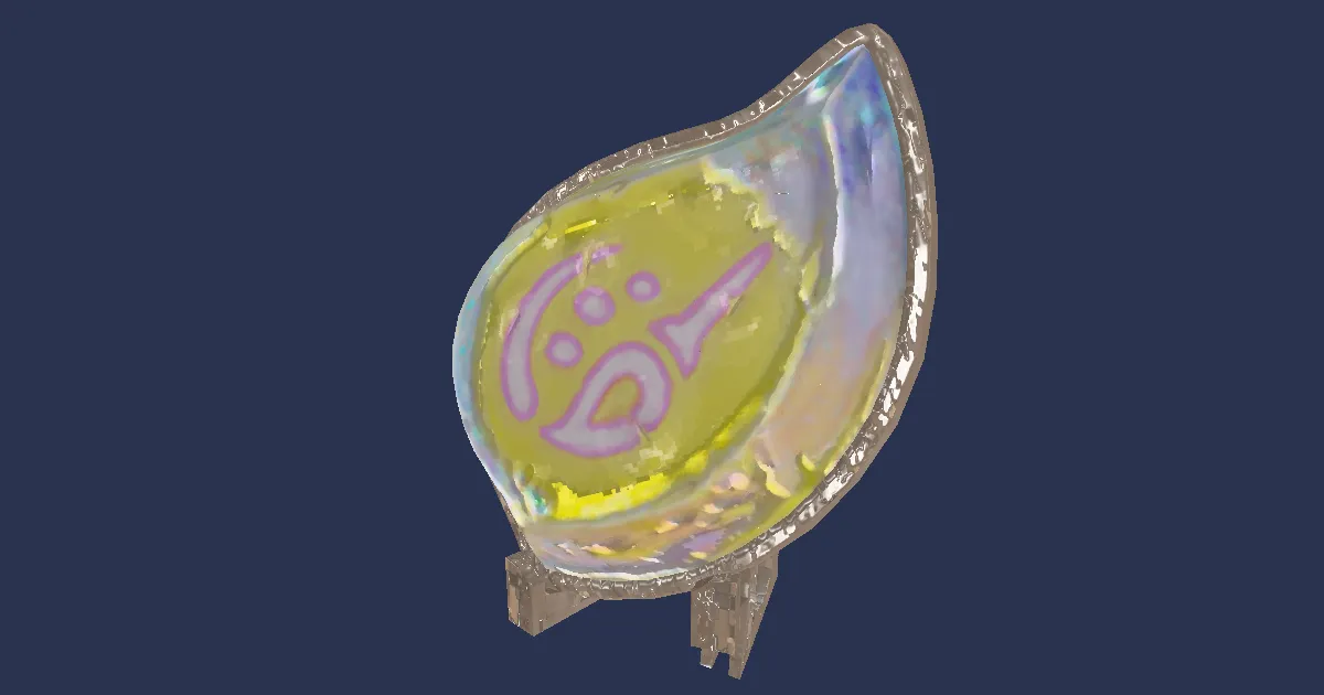 Pictomancer Display Crystal - 3D render