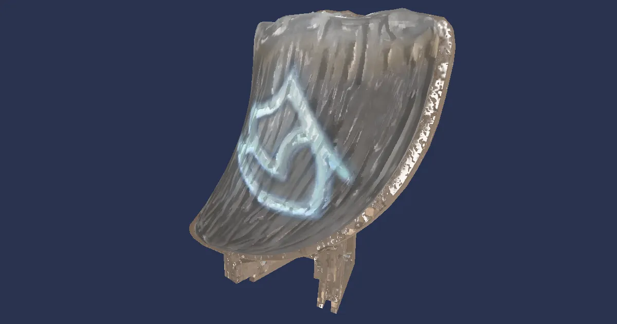 Beastmaster Display Crystal - 3D render