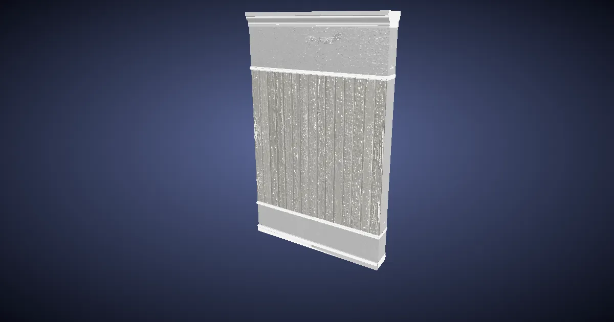3D-Ansicht von Gestaltbarer schlichter Raumteiler