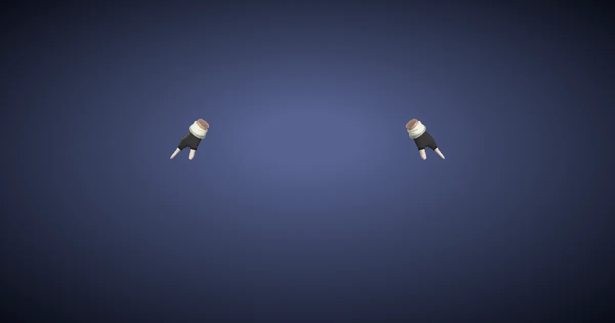 Rainbow Halfgloves of Scouting - 3D render