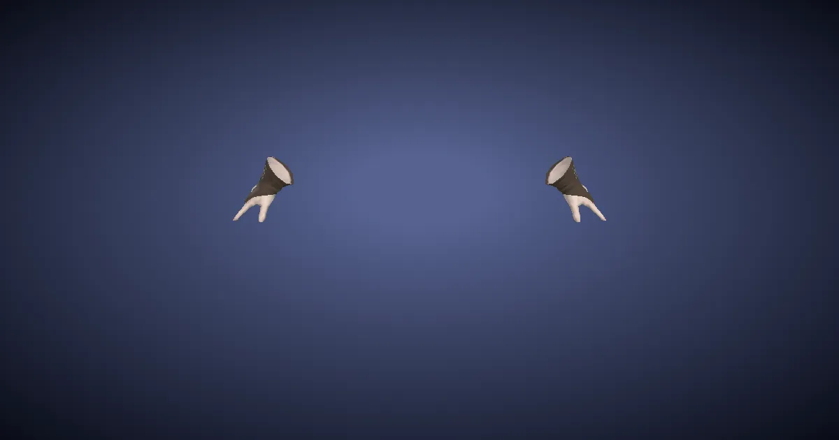 Ramie Halfgloves of Healing - 3D render