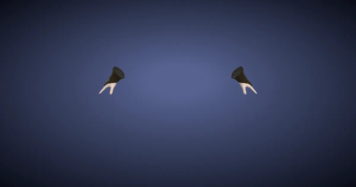 Ramie Halfgloves of Casting - 3D render